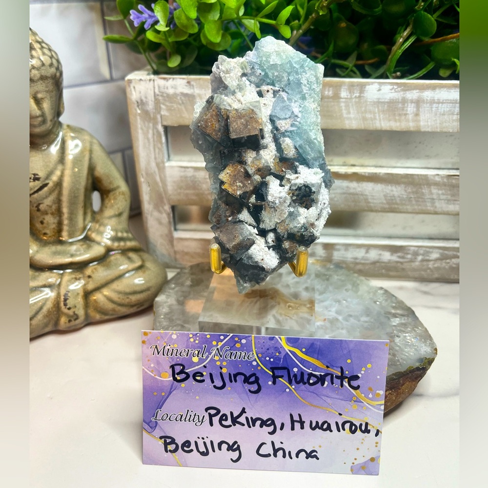 Blue Beijing Fluorite